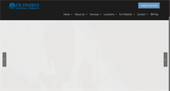 Desktop Screenshot of outpatientpt.com