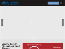 Tablet Screenshot of outpatientpt.com